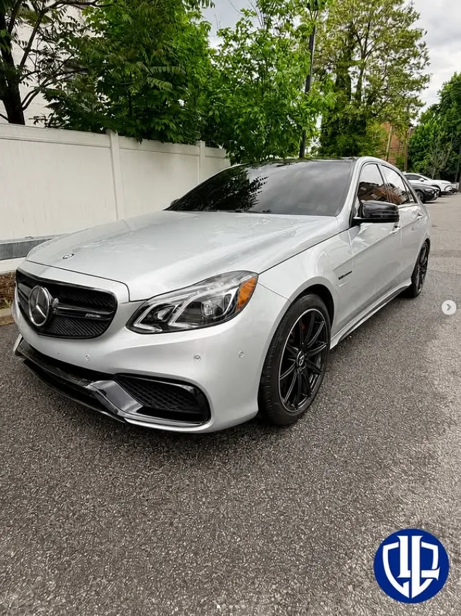 Silver Mercedes after a LugoLux exterior detail