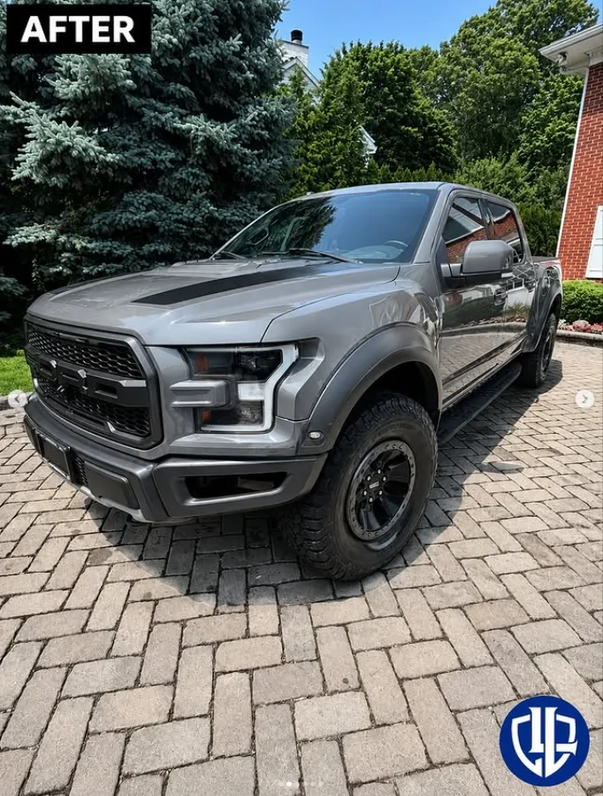 Ford Raptor exterior detail after LugoLux detailing