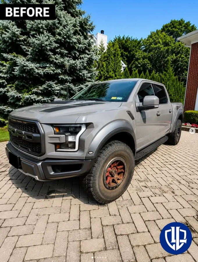Ford Raptor exterior detail before LugoLux detailing